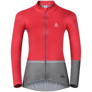 Kurtki: Odlo Kurtka Tech. Jacket Logic MISTRAL Czerwony r. S (411131)