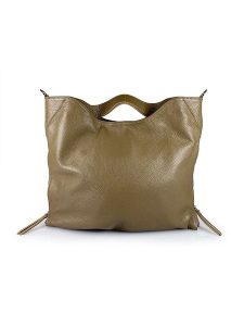 Florence Bags Skórzana torebka "Ge" w kolorze szarobrązowym - 39 x 31 x 5 cm rozmiar: onesize. Brązowe torebki klasyczne Florence Bags, bez wzorów, z materiału, na ramię, bez dodatków. Za 382,99 zł.