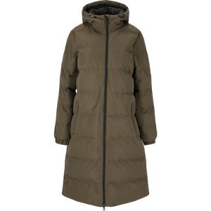 Parka dla kobiet Whistler Abella. Zielone kurtki WHISTLER, bez wzorów, z puchu, bez kaptura. Za 384,00 zł.