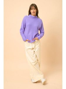Just Cashmere Kaszmirowy golf "Blantyre" w kolorze fioletowym rozmiar: M. Różowe golfy Just Cashmere, bez wzorów, z kaszmiru. Za 294,28 zł.