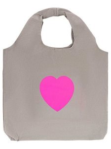 Zwillingsherz Shopper bag w kolorze szarym - 57 x 49 cm rozmiar: onesize. Szare shopper bag Zwillingsherz, bez wzorów, z materiału, bez dodatków. Za 111,84 zł.