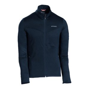 Kurtka Atomic Redster Fleece Jacket. Niebieskie kurtki sportowe ATOMIC, na zimę, bez wzorów, bez kaptura, narciarskie. Za 399,00 zł.