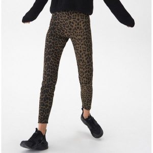 Legginsy w panterkę - Khaki. Legginsy marki House. Za 69,99 zł.