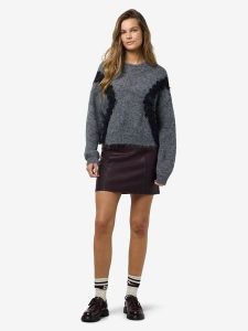 Noisy may Sweter w kolorze szarym rozmiar: M. Szare swetry oversize Noisy may, m, bez wzorów, bez ramiączek. Za 140,53 zł.