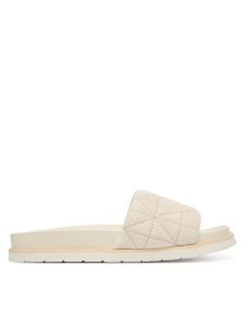 Gant Klapki 32508310 Biały. Białe klapki GANT, bez wzorów, z materiału, bez obcasa. Za 329,99 zł.