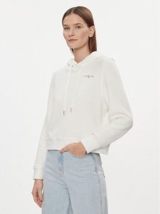 Tommy Hilfiger Bluza 1985 WW0WW40274 Écru Relaxed Fit. Bluzy TOMMY HILFIGER, l, bez wzorów, z bawełny, bez kaptura. Za 389,99 zł.