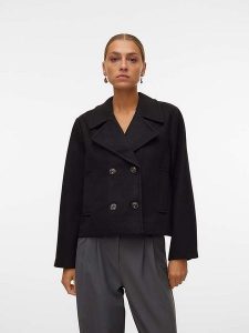 Vero Moda Kurtka przejściowa w kolorze czarnym rozmiar: M. Czarne kurtki Vero Moda, m, bez wzorów, bez kaptura. Za 136,13 zł.
