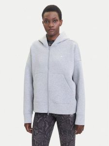 Adidas by Stella McCartney Bluza Scuba JM5792 Szary Loose Fit. Szare bluzy adidas by Stella McCartney, m, bez wzorów, z syntetyku, bez kaptura. Za 369,99 zł.