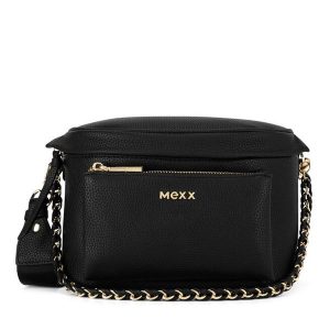 Torebka MEXX. Czarne listonoszki Mexx, bez wzorów, bez dodatków. Za 169,99 zł.