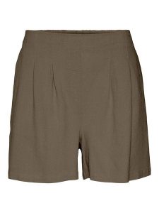 Vero Moda Szorty "Jesmilo" w kolorze khaki rozmiar: XS. Brązowe szorty Vero Moda, bez wzorów, z wiskozy, klasyczne, z podwyższonym stanem. Za 30,71 zł.