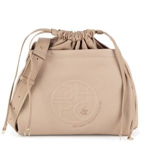Torebka Beverly Hills Polo Club. Brązowe torebki klasyczne Beverly Hills Polo Club, bez wzorów, bez dodatków. Za 249,99 zł.