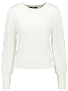 TAIFUN Sweter w kolorze białym rozmiar: 44. Białe swetry oversize Taifun, s, bez wzorów, z wiskozy, bez ramiączek. Za 209,95 zł.