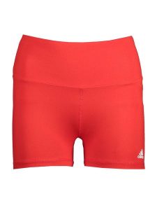 Adidas Szorty sportowe "Yoga Essential" w kolorze czerwonym rozmiar: M. Czerwone spodenki sportowe ADIDAS, m, bez wzorów, z materiału, outdoorowe. Za 92,21 zł.