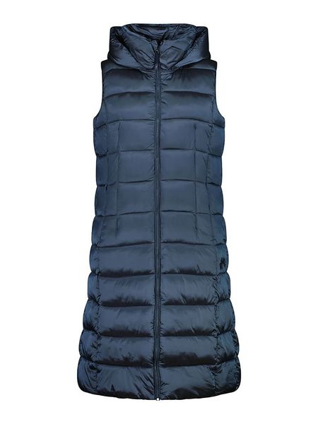 CMP Kamizelka pikowana w kolorze granatowym rozmiar: 38. Niebieskie kamizelki CMP, bez wzorów, bez kołnierzyka, bez ramiączek, bez kaptura. Za 255,34 zł.