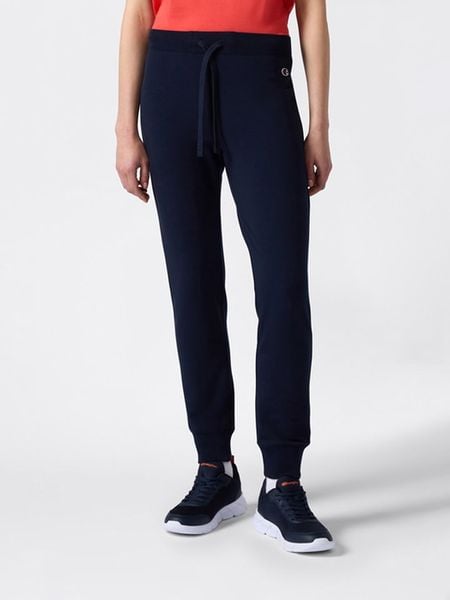 Champion Spodnie dresowe w kolorze granatowym rozmiar: S. Niebieskie spodnie dresowe Champion, s, bez wzorów, z bawełny. Za 87,19 zł.