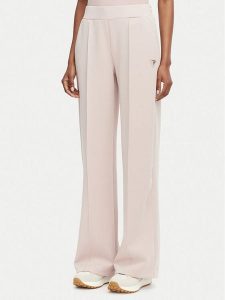 Guess Spodnie dresowe V6YB18 K4315 Różowy jasny Regular Fit. Czerwone spodnie dresowe Guess, xl, z aplikacjami, z dresówki. Za 394,99 zł.