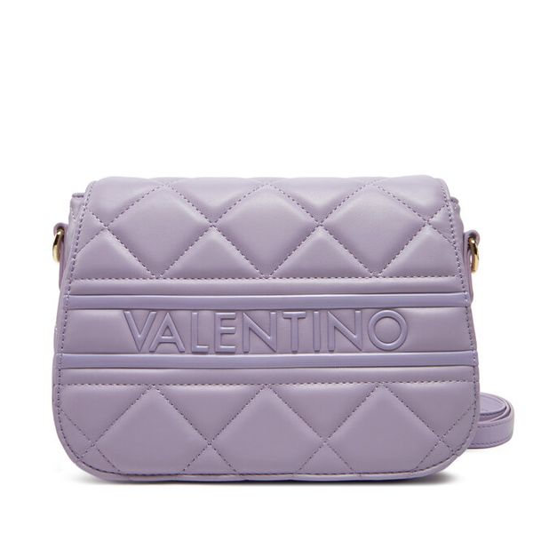 Torebka Valentino. Fioletowe listonoszki Valentino, bez wzorów, bez dodatków. Za 279,99 zł.