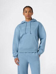 Champion Bluza w kolorze błękitnym rozmiar: S. Niebieskie bluzy Champion, s, bez wzorów, z kapturem. Za 164,95 zł.