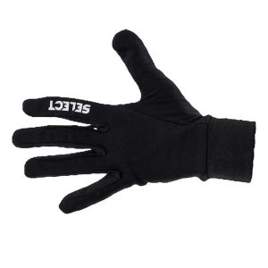 Rękawice Sportowe Unisex Dla Dorosłych Z Logo. Czarne rękawiczki Select, bez wzorów. Za 74,99 zł.