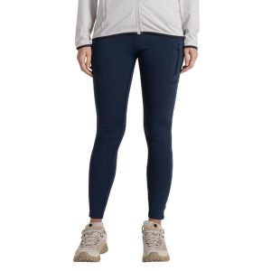 Legginsy Damskie Adeena Nosilife. Niebieskie legginsy Craghoppers, bez wzorów. Za 271,99 zł.