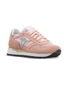 Saucony Sneakersy "Shadow" w kolorze jasnoróżowym rozmiar: 40. Różowe trampki Saucony, bez wzorów, z materiału, bez zapięcia. Za 223,99 zł.