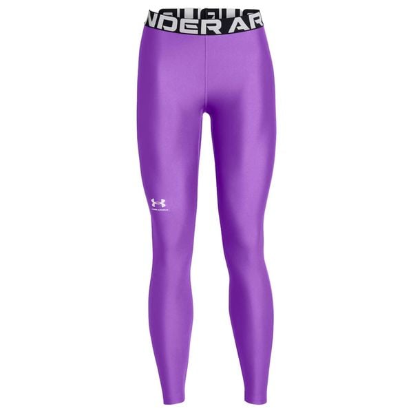 Legginsy Under Armour Ua Hg Legging Damskie. Fioletowe legginsy Under Armour, bez wzorów, z materiału. Za 228,99 zł.