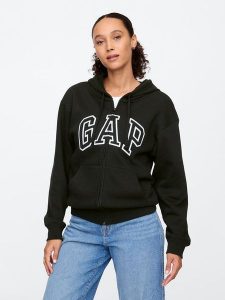 GAP Bluza w kolorze czarnym rozmiar: XXL. Czarne bluzy GAP, xxl, bez wzorów, bez kaptura. Za 118,95 zł.