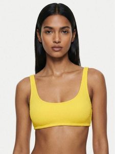 Banana Moon Góra od bikini Justin Scrunchy JAA22 Żółty. Żółte bikini Banana Moon, bez wzorów, z syntetyku. Za 199,99 zł.