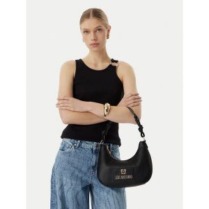 Torebka LOVE MOSCHINO. Czarne torebki klasyczne LOVE MOSCHINO, bez wzorów, bez dodatków. Za 696,99 zł.