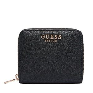 Portfel Guess. Czarne portfele Guess, z aplikacjami. Za 219,99 zł.