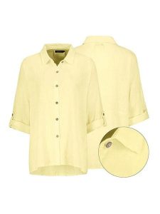 Eight2Nine Bluzka w kolorze żółtym rozmiar: L/XL. Żółte bluzki Eight2Nine, l, bez wzorów, bez kołnierzyka, bez ramiączek. Za 105,38 zł.