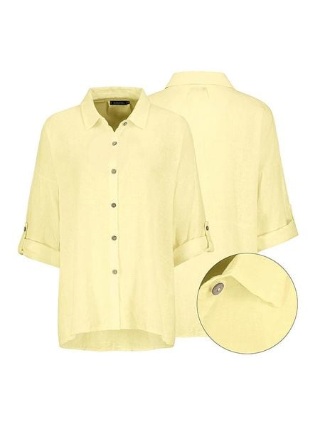 Eight2Nine Bluzka w kolorze żółtym rozmiar: L/XL. Żółte bluzki Eight2Nine, l, bez wzorów, bez kołnierzyka, bez ramiączek. Za 109,52 zł.