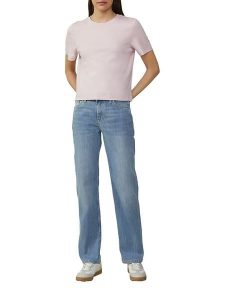 S.Oliver Koszulka w kolorze jasnoróżowym rozmiar: 38. Różowe bluzki s.Oliver, s, bez wzorów, z bawełny, bez kołnierzyka, bez ramiączek. Za 43,95 zł.