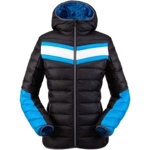 Kurtka narciarska damska Spyder Ethos Primaloft. Czarne kurtki Spyder, na zimę, xl, bez wzorów, z poliesteru, bez kaptura, narciarskie, primaloft. Za 380,00 zł.