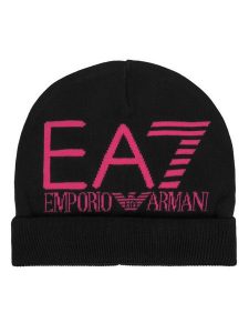 EA7 Emporio Armani Czapka 7X000006 AF11994 MC019 Czarny. Czarne czapki EA7 Emporio Armani, bez wzorów. Za 149,99 zł.