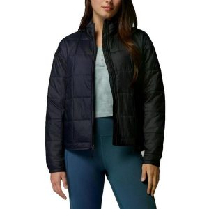 Kurtka COLUMBIA SIENNA HILL QUILTED JACKET Czarny. Czarne kurtki Columbia, bez wzorów, z syntetyku, bez kaptura. Za 533,86 zł.