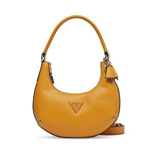 Torebka Guess. Żółte torebki klasyczne Guess, z aplikacjami, bez dodatków. Za 399,99 zł.