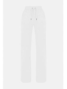 Juicy Couture Spodnie dresowe w kolorze białym rozmiar: L. Białe spodnie dresowe Juicy Couture, l, bez wzorów, z dresówki. Za 171,68 zł.