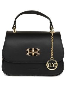 Mia Tomazzi Skórzana torebka "Assab" w kolorze czarnym - 20,5 x 14 x 8 cm rozmiar: onesize. Czarne torebki klasyczne Mia Tomazzi, bez wzorów, z materiału, przez ramię, bez dodatków. Za 310,45 zł.