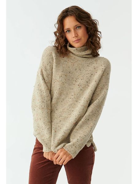 TATUUM Golf w kolorze beżowym rozmiar: XL. Brązowe golfy Tatuum, bez wzorów, ze splotem. Za 174,84 zł.