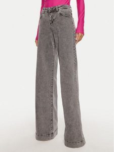 Versace Jeans Couture Jeansy 77HAB506 CDW27 Szary Wide Leg. Szare jeansy Versace Jeans Couture, bez wzorów, z bawełny. Za 589,99 zł.