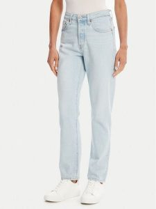Levi's® Jeansy 501® 36200-0326 Niebieski Cropped Fit. Niebieskie jeansy bez wzorów, z bawełny. Za 309,99 zł.