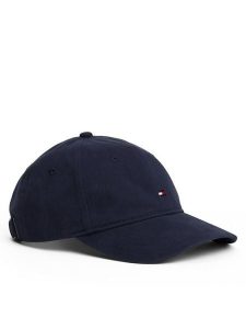 Tommy Hilfiger Czapka z daszkiem Th Flag Soft 6 Panel AW0AW17781 Granatowy. Niebieskie czapki TOMMY HILFIGER, bez wzorów, z bawełny. Za 149,99 zł.