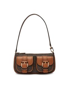 MICHAEL Michael Kors Torebka 32S5GZCU1B Brązowy. Brązowe torebki klasyczne MICHAEL Michael Kors, bez wzorów, ze skóry, bez dodatków. Za 679,99 zł.