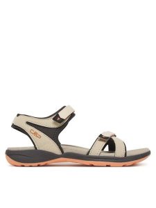 CMP Sandały Adib Wmn Hiking Sandal 39Q9536 Beżowy. Brązowe buty trekkingowe CMP, z materiału, bez zapięcia. Za 209,99 zł.