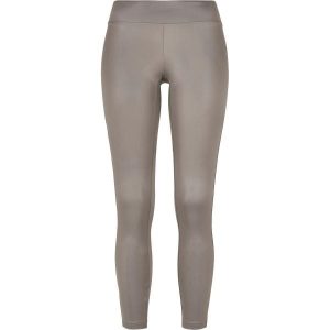 Legginsy damskie Urban Classics imitation cuir. Szare legginsy Urban Classics, bez wzorów. Za 149,50 zł.
