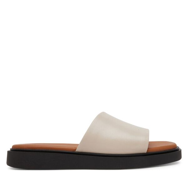 Klapki Vagabond Shoemakers. Brązowe klapki Vagabond Shoemakers, bez wzorów, bez obcasa. Za 339,99 zł.