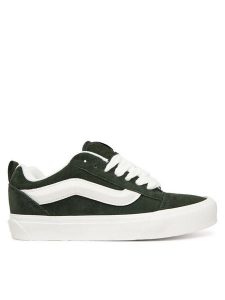 Vans Tenisówki Knu Skool VN000D22EMU1 Czarny. Czarne trampki Vans, bez wzorów, ze skóry, bez zapięcia. Za 429,99 zł.