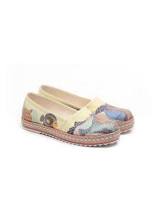 Goby Espadryle w kolorze kremowym ze wzorem rozmiar: 42. Brązowe espadryle Goby, bez wzorów, bez obcasa. Za 232,78 zł.