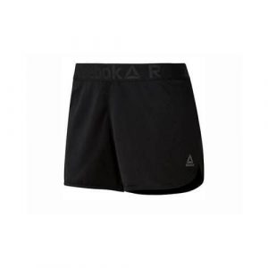 Spodnie treningowe damskie Reebok Wor Easy Short. Czarne spodnie dresowe Reebok, bez wzorów. Za 166,00 zł.